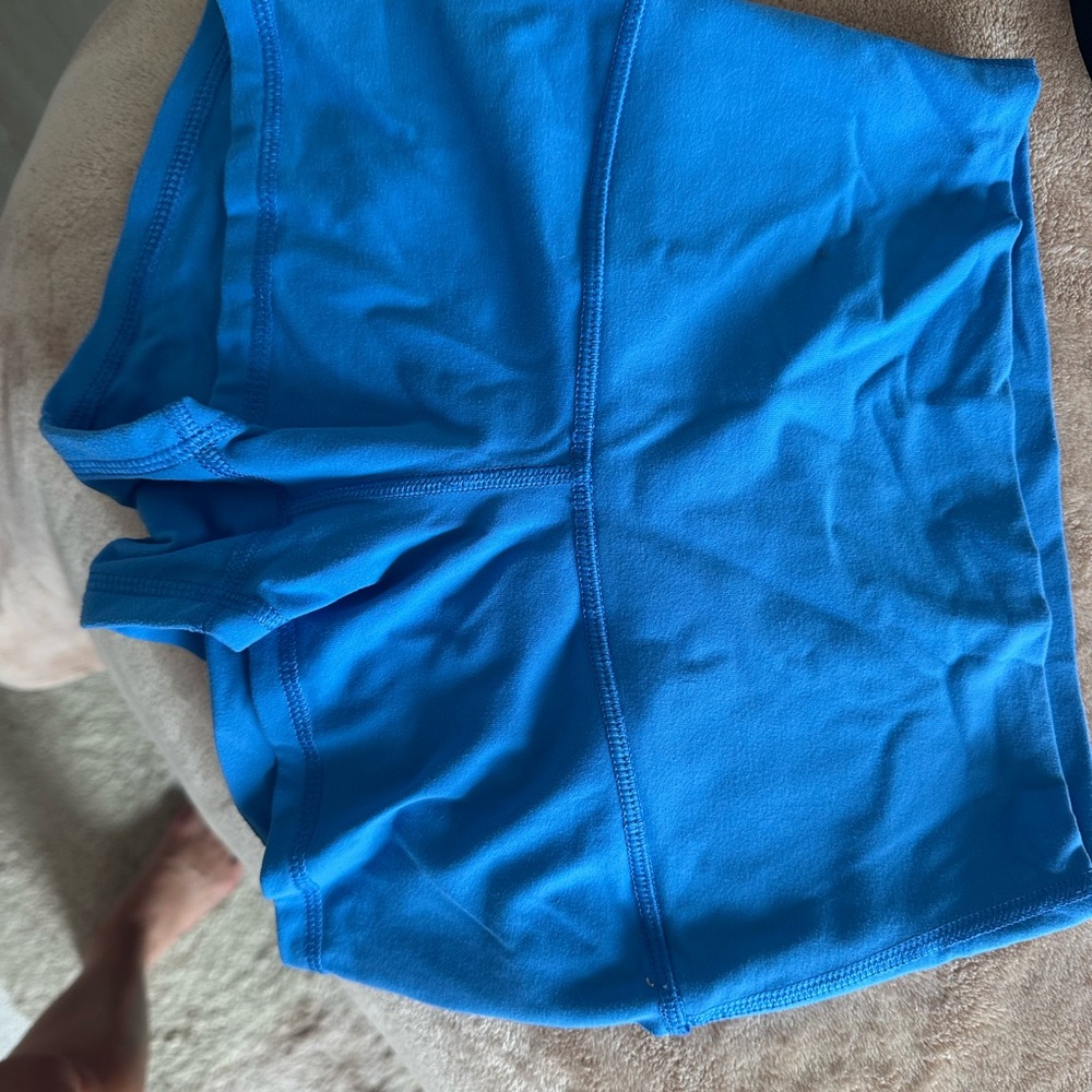 Lululemon Athletica Blue Athletic Shorts - Picture 2 of 5